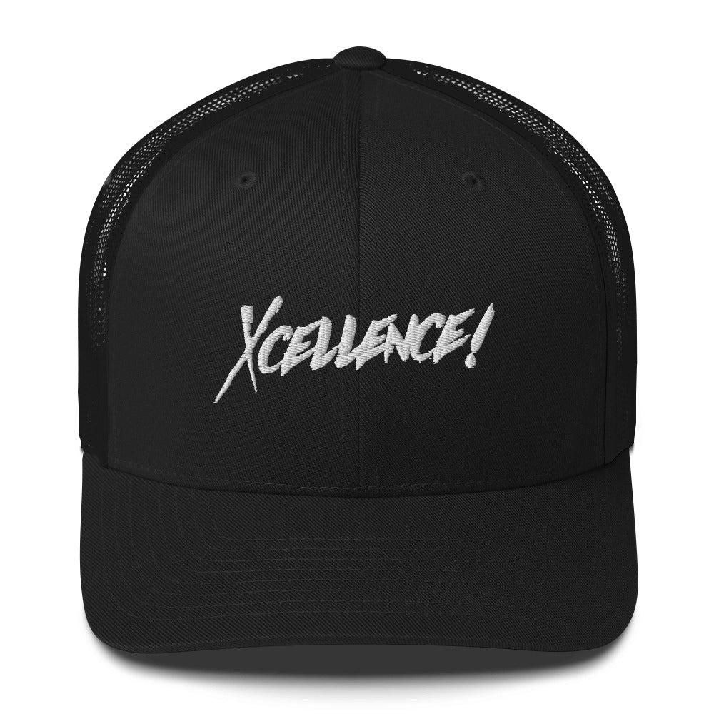 Xcellence! Trucker Cap — Black
